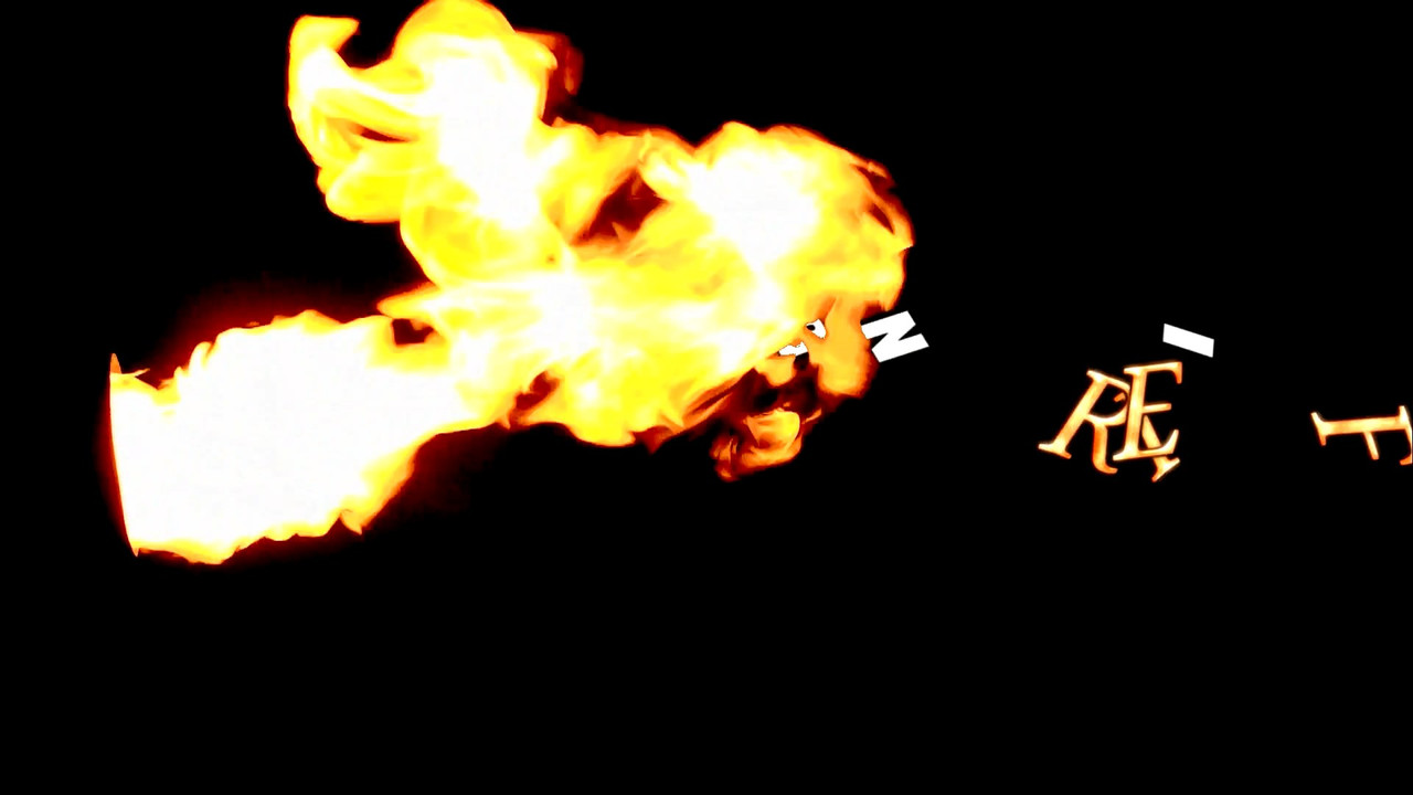 Riding Balls of Fire Group B backdrop