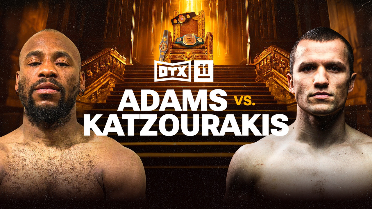 Brandon Adams vs. Andreas Katzourakis backdrop