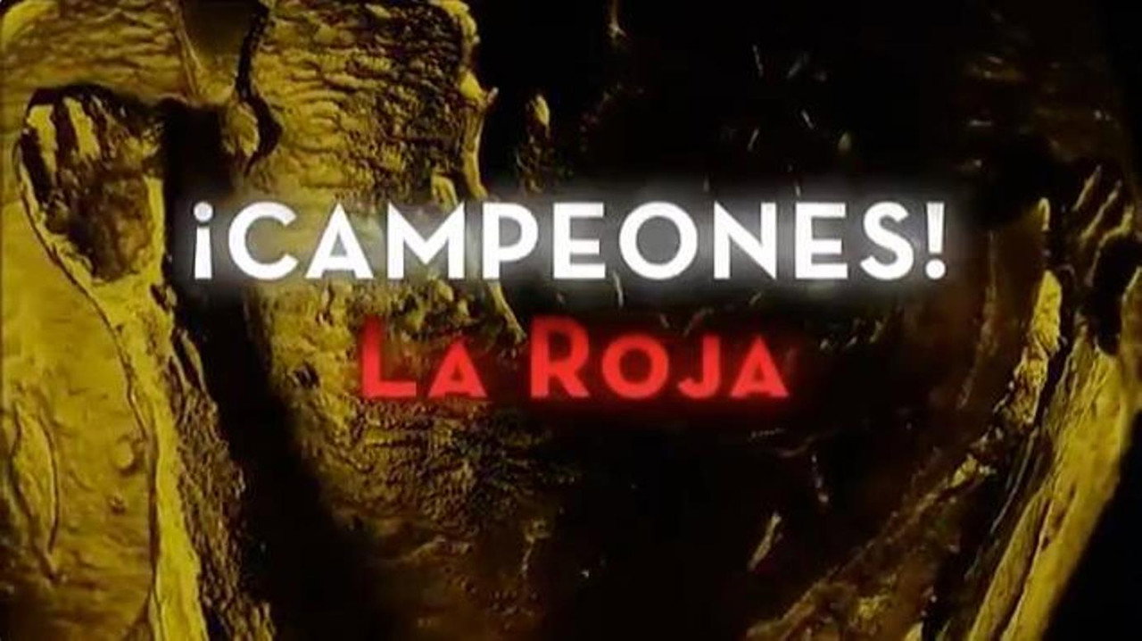 ¡Campeones! La Roja backdrop