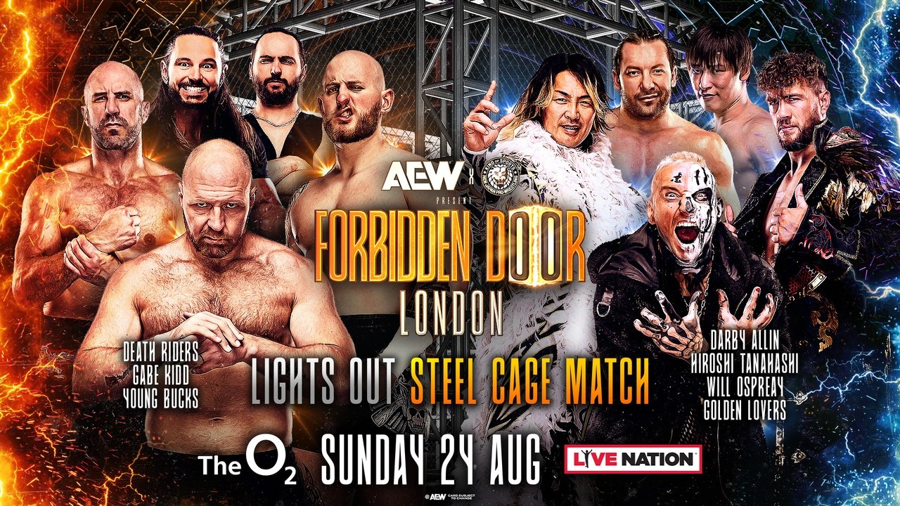AEW x NJPW: Forbidden Door 2025 backdrop