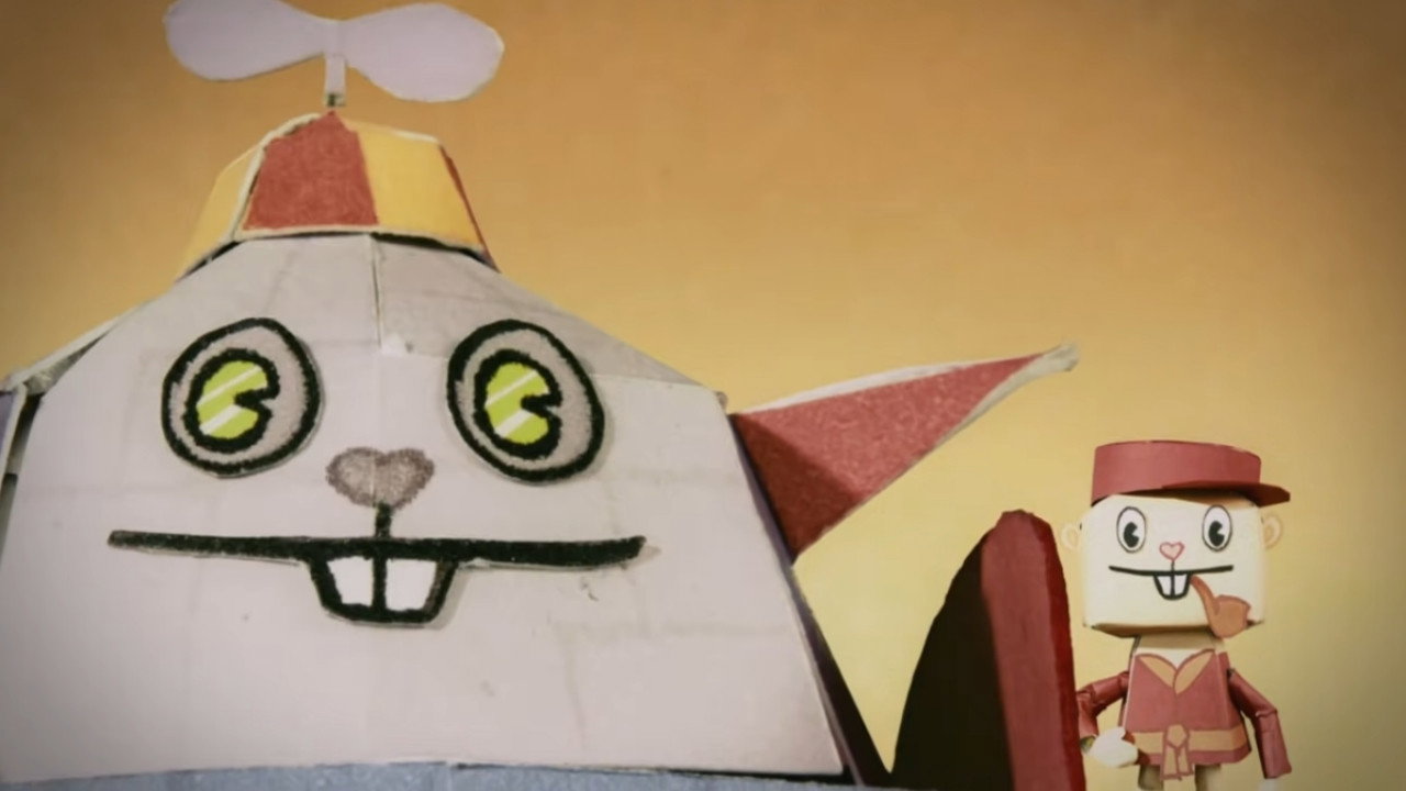 Happy Tree Friends - Cubtron Z backdrop