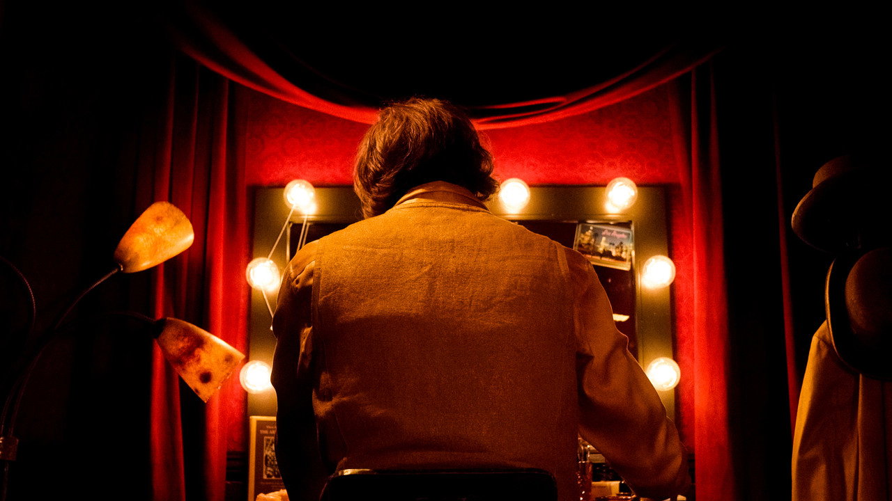 Gold backdrop