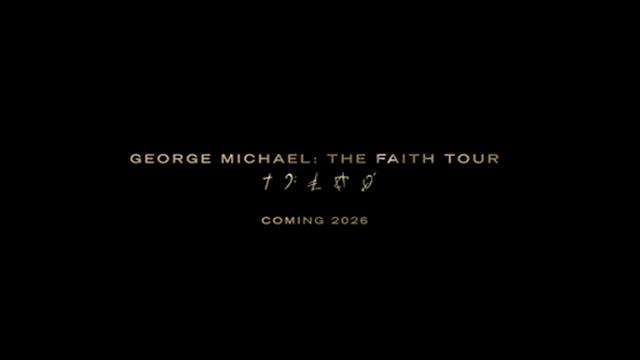 George Michael: The Faith Tour backdrop