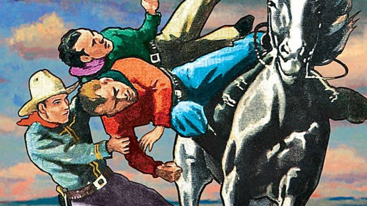 Adventures of the Texas Kid: Border Ambush backdrop