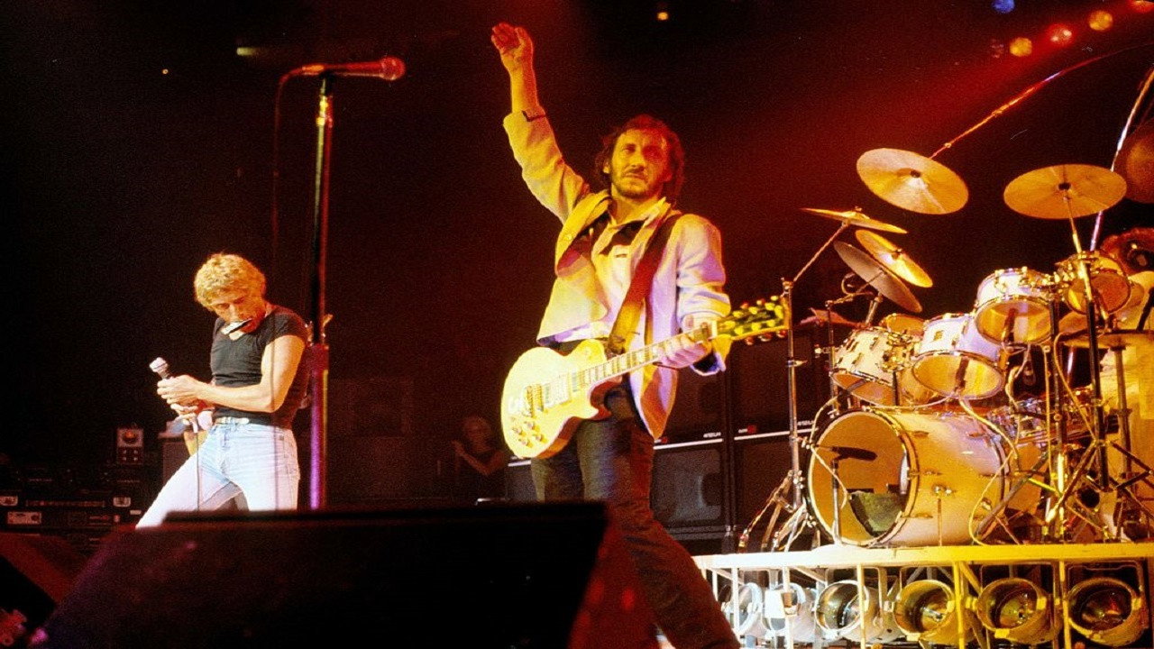 THE WHO Live At The Chicago Amphitheater 1979 backdrop