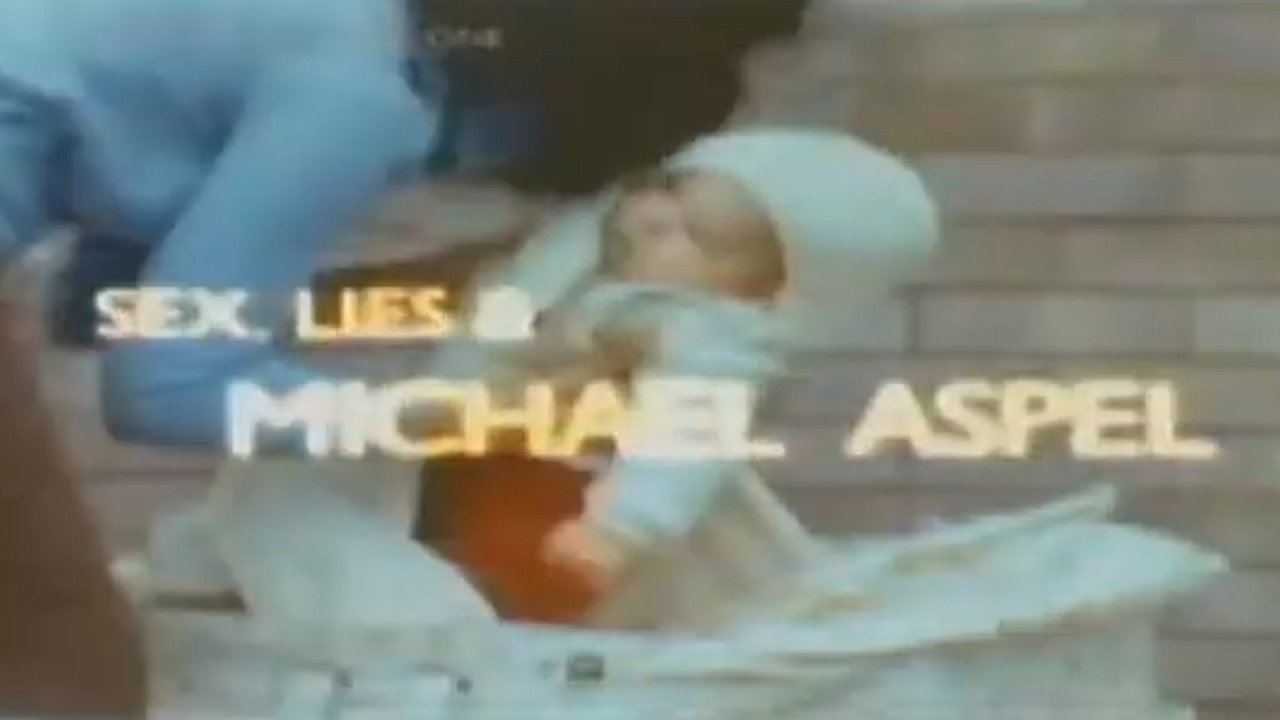 Sex, Lies & Michael Aspel backdrop