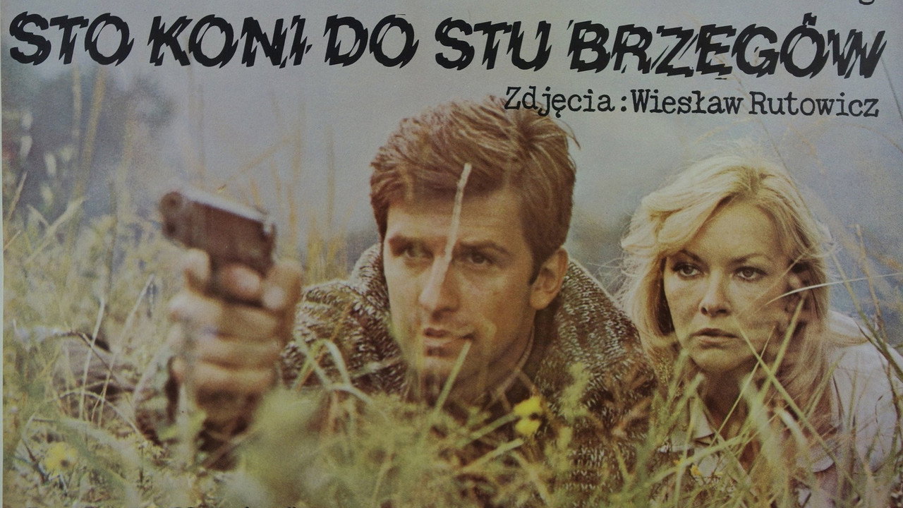 Sto koni do stu brzegów backdrop
