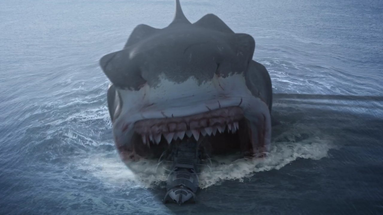 Megalodon backdrop