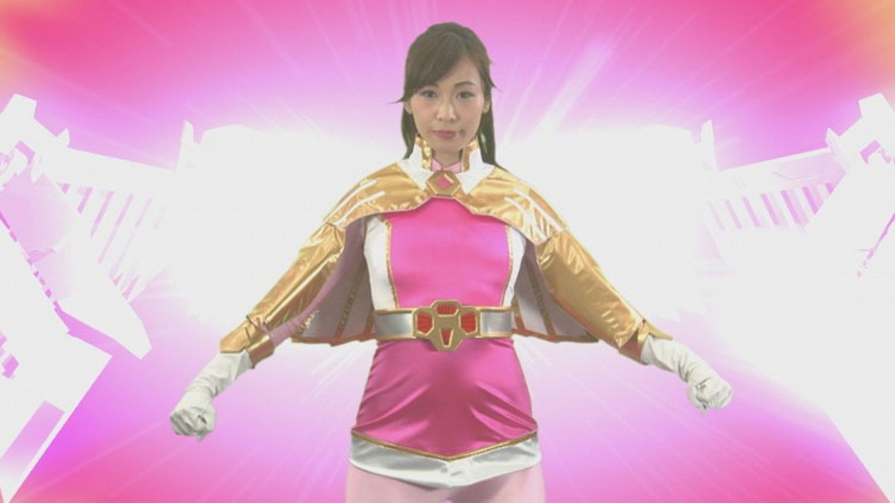 THP-64 Super Heroine in Peril!! Vol. 64: Super Wing Squadron Wing Force ~Wing Pink~ backdrop