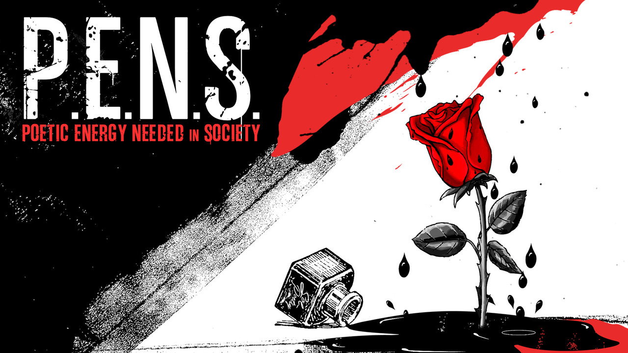 P.E.N.S. backdrop