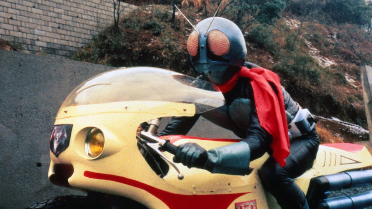 Go Go Kamen Rider backdrop