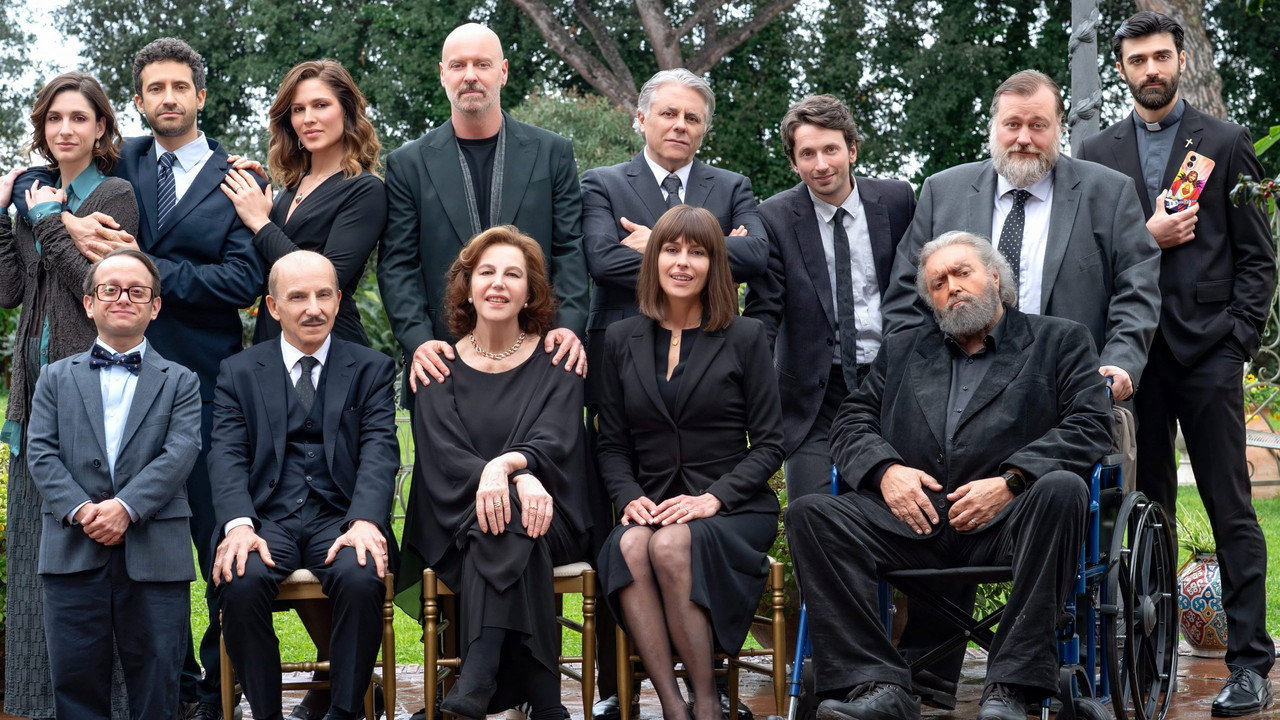 Un tranquillo funerale di famiglia backdrop