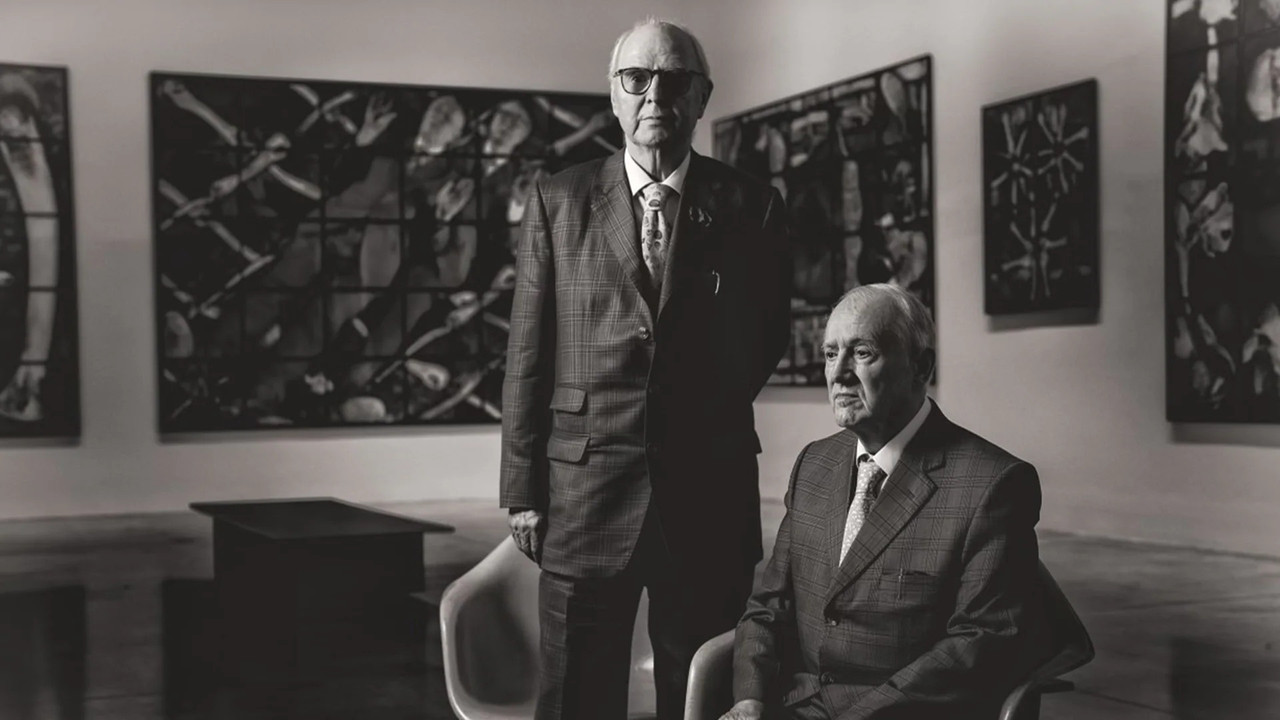 The Pilgrimage of Gilbert & George backdrop