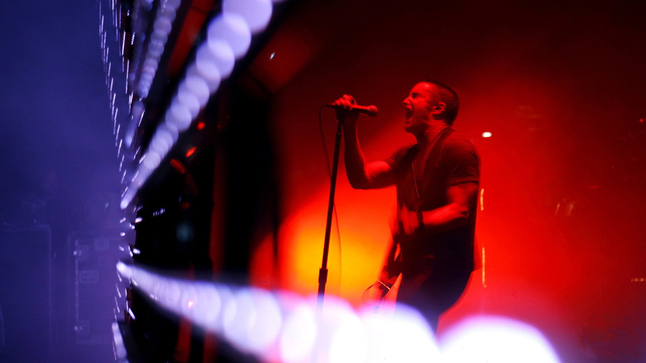 Nine Inch Nails: Beside You in Time backdrop