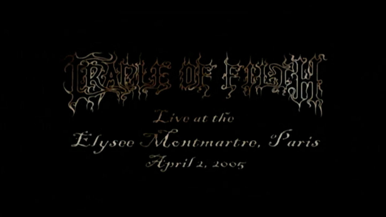Cradle Of Filth: Peace Through Superior Firepower backdrop