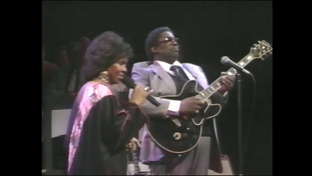 B.B. King & Friends backdrop