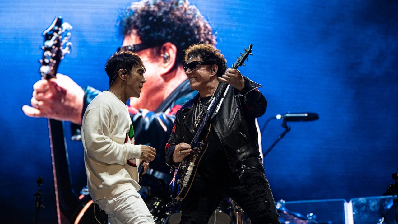 Journey - Live in concert at Lollapalooza backdrop
