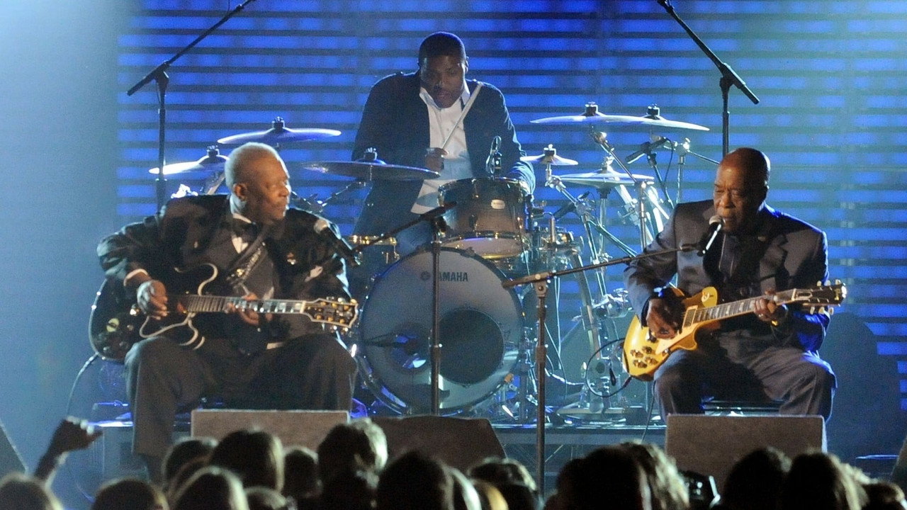 B.B. King: Live backdrop
