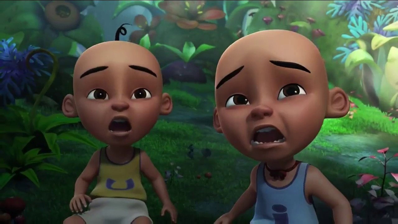 Upin & Ipin: The Lone Gibbon Kris backdrop
