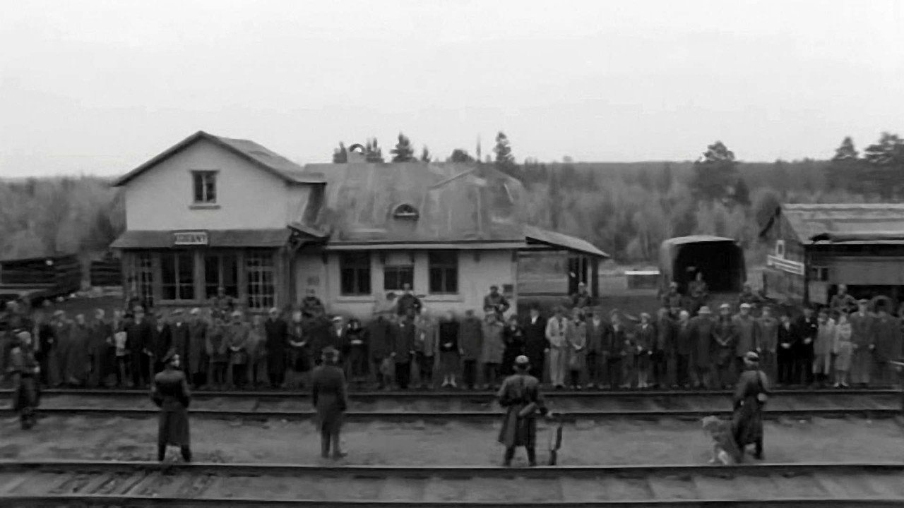 The People from the Train backdrop