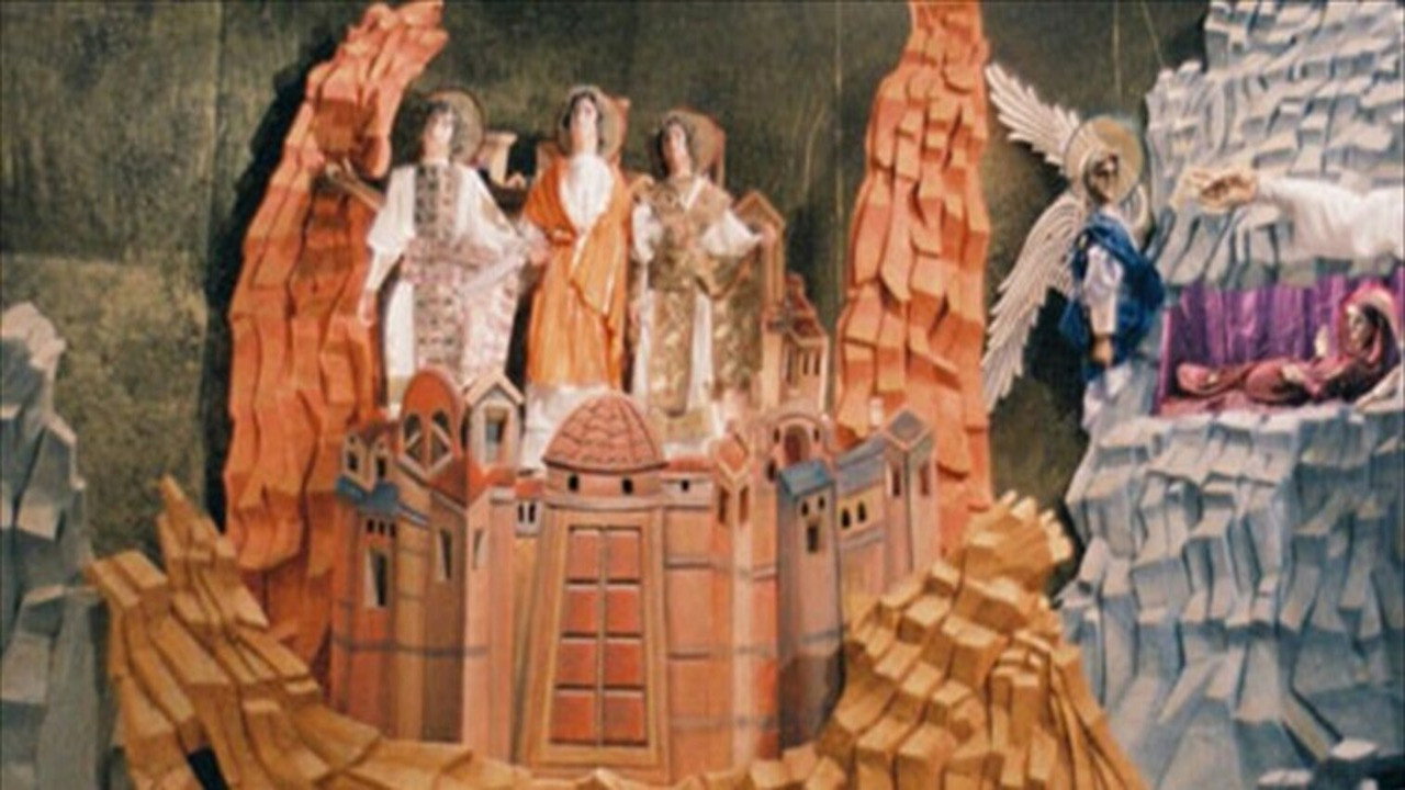 Allegory backdrop