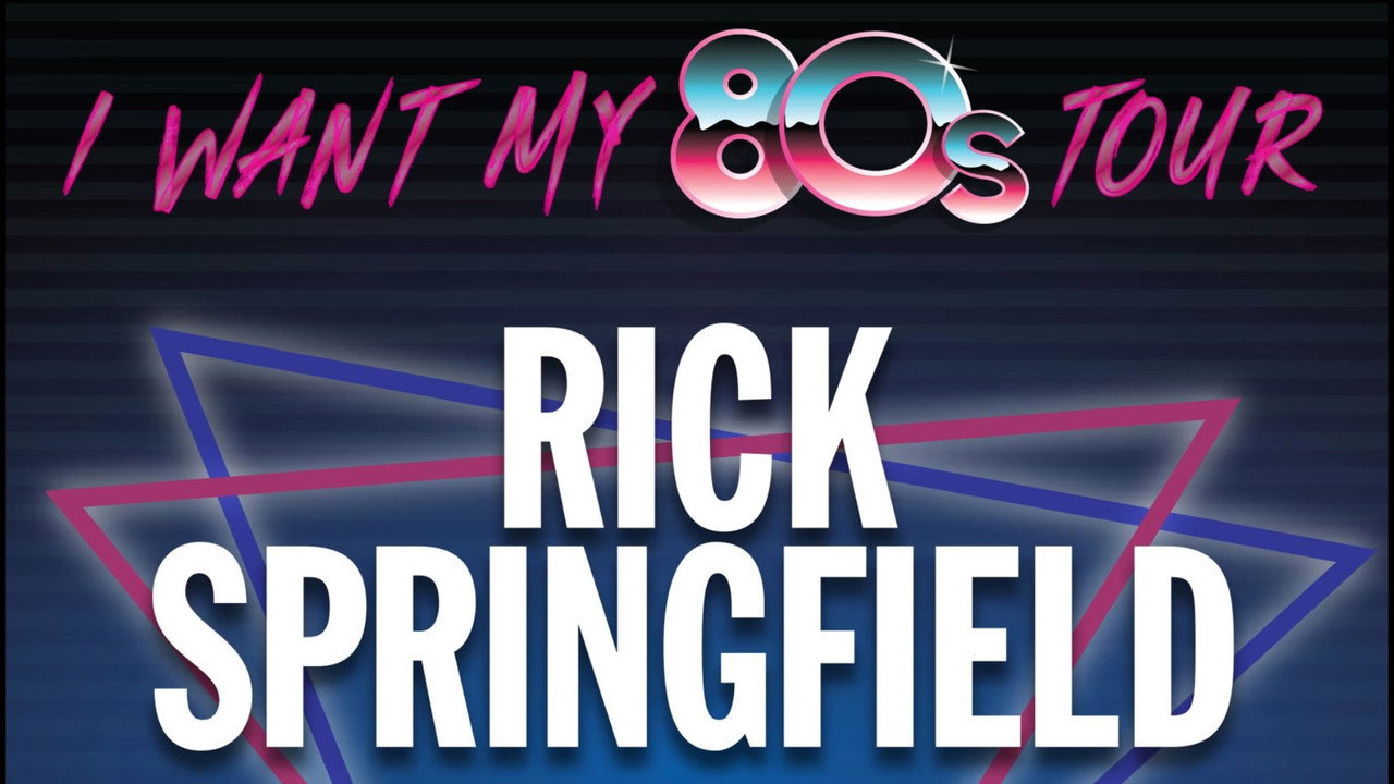 I Want My '80s Tour Live backdrop