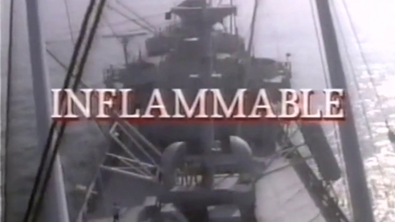 Inflammable backdrop