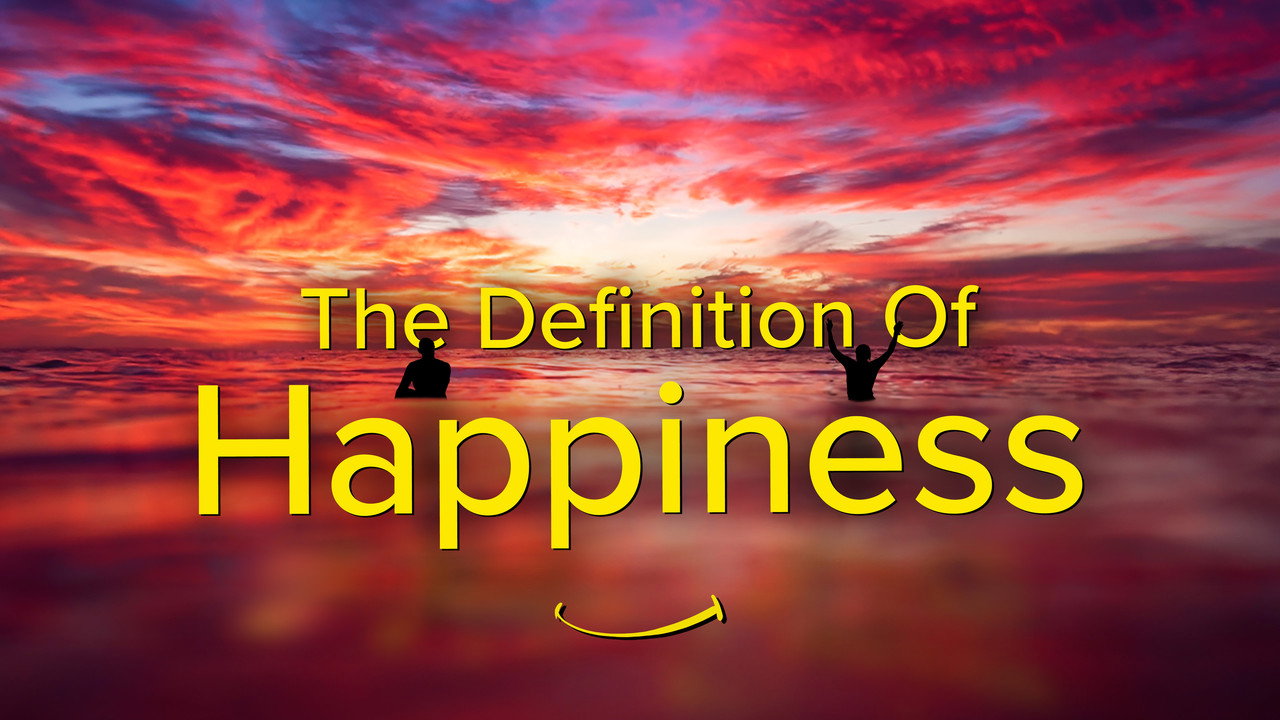 The Definition of Happiness backdrop