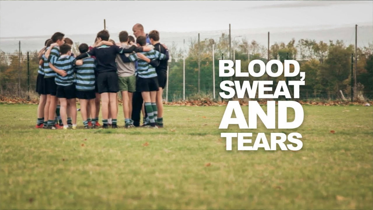 Blood, Sweat and Tears backdrop