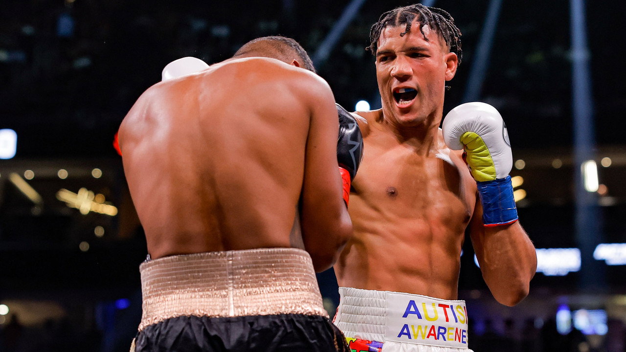 David Morrell Jr. vs. Sena Agbeko backdrop