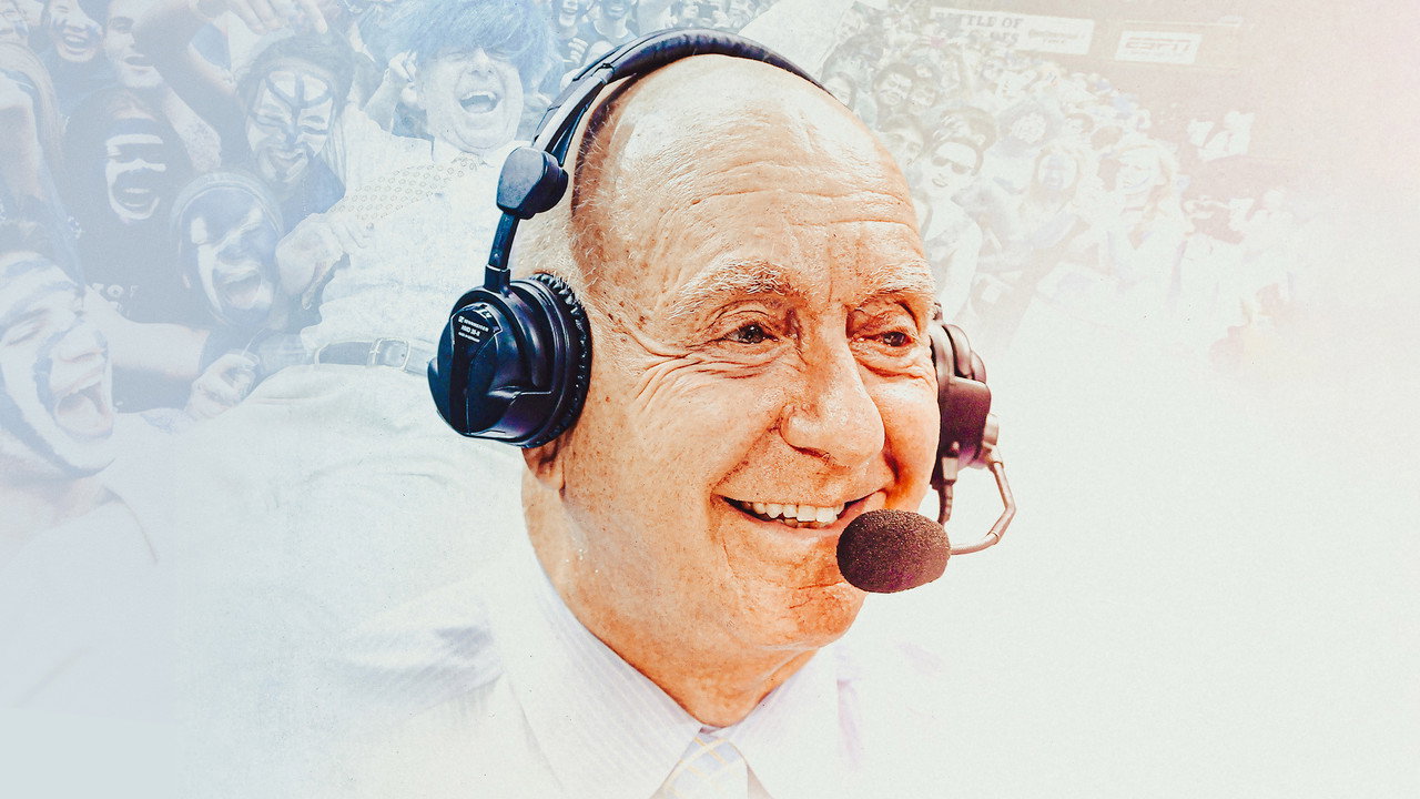 Dickie V backdrop