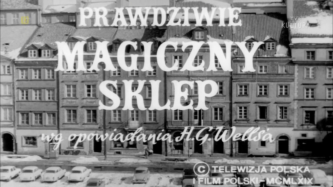 Prawdziwie magiczny sklep backdrop