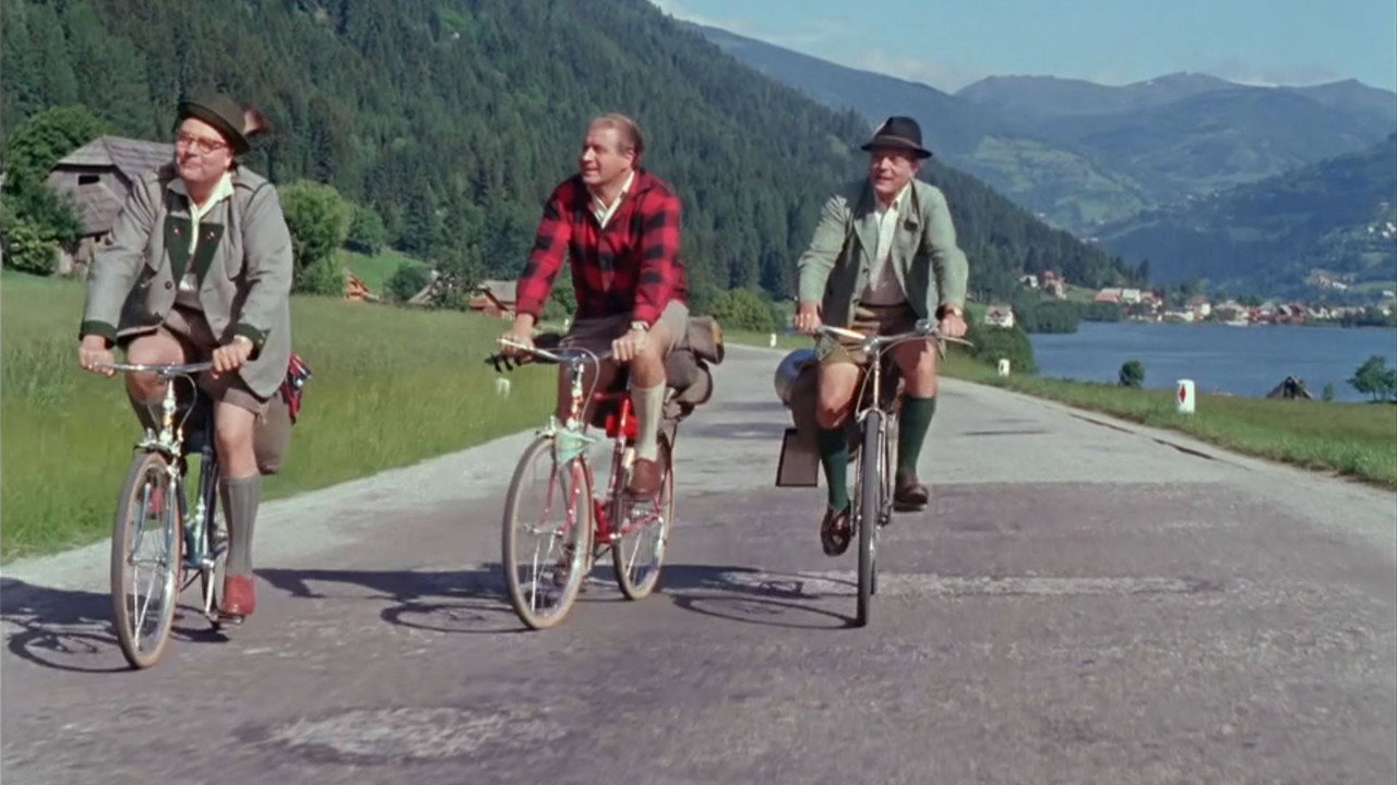 Immer die Radfahrer backdrop