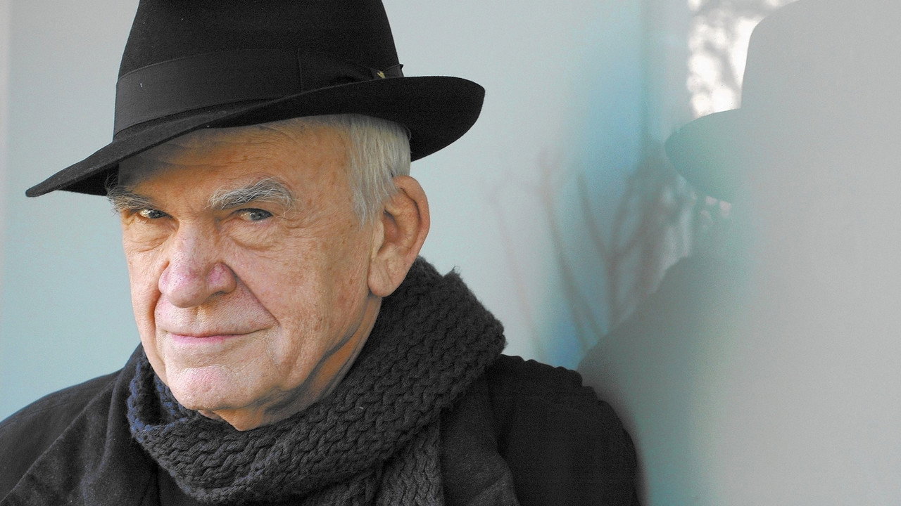 Milan Kundera: The Unbearable Weight of History backdrop