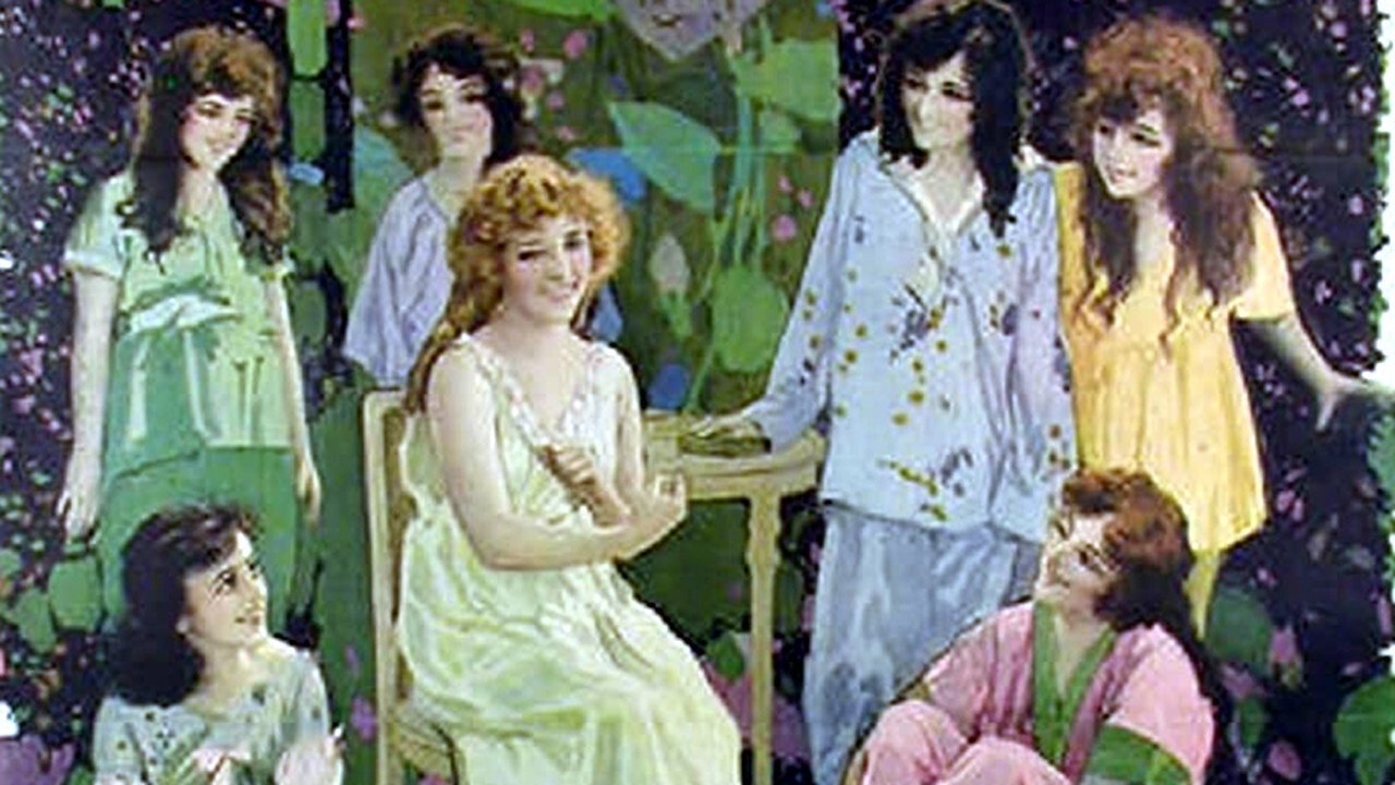 Cecilia of the Pink Roses backdrop