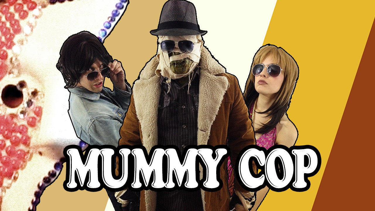 Mummy Cop That '70s Special backdrop