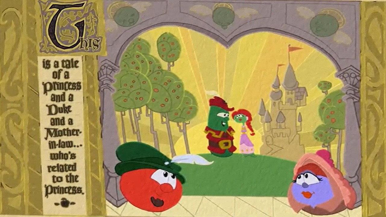 VeggieTales- Duke and the Great Pie War backdrop