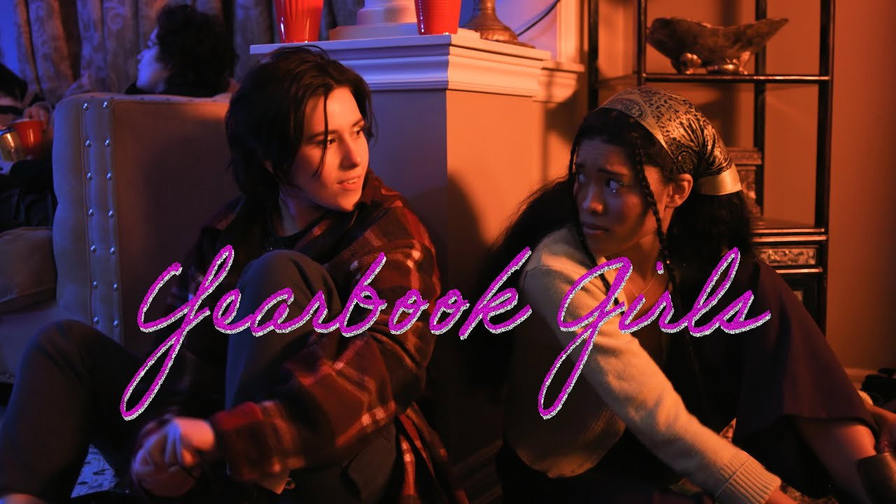 Yearbook Girls backdrop