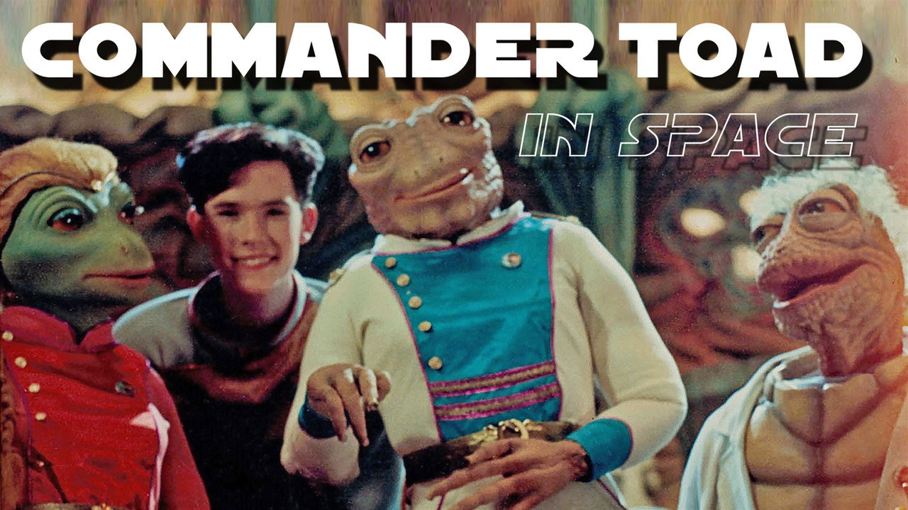 Commander Toad in Space backdrop