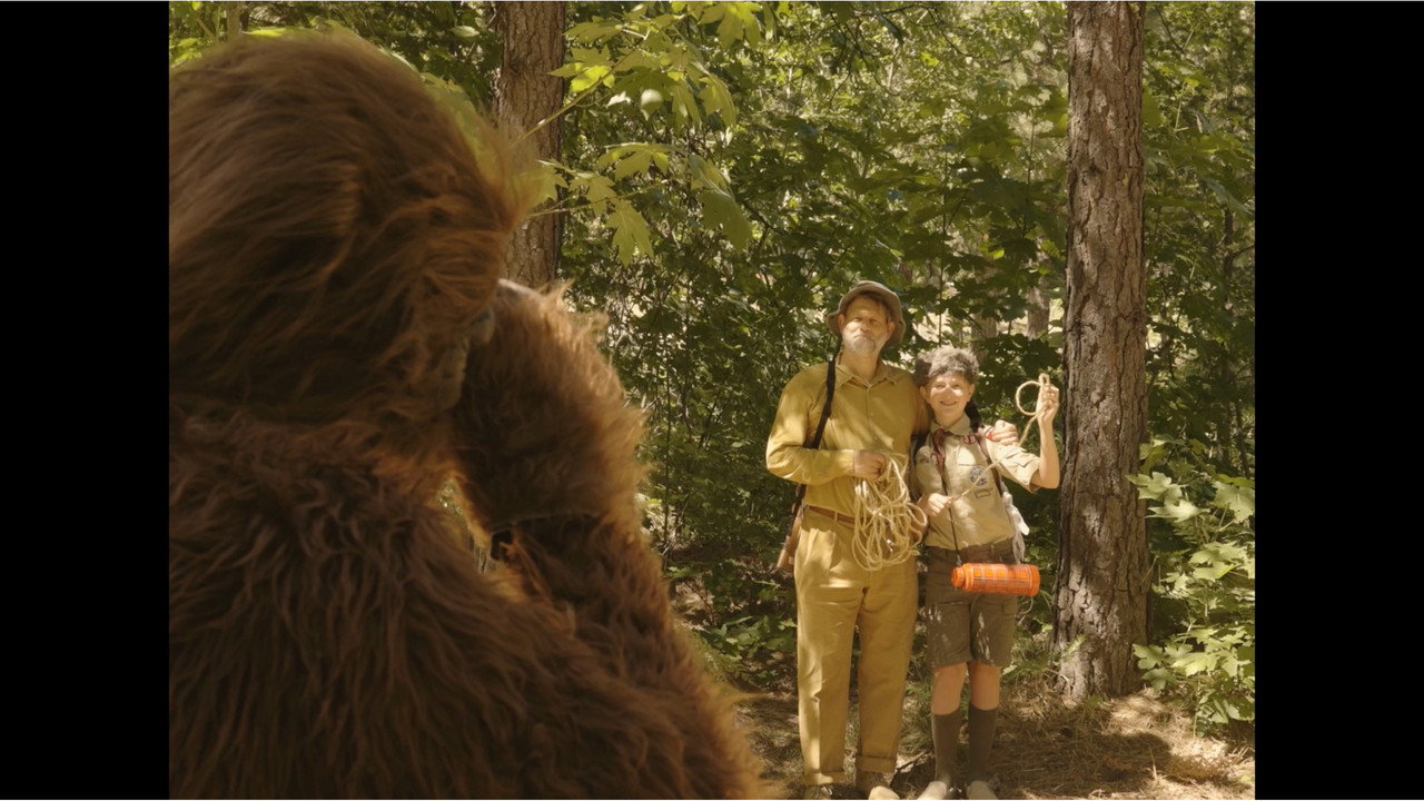 The Big One: The Day Bigfoot Shot Dad backdrop