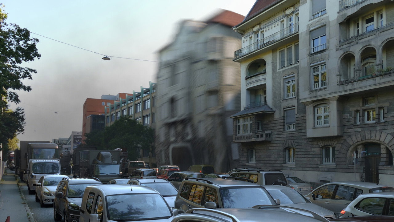 Benztown backdrop