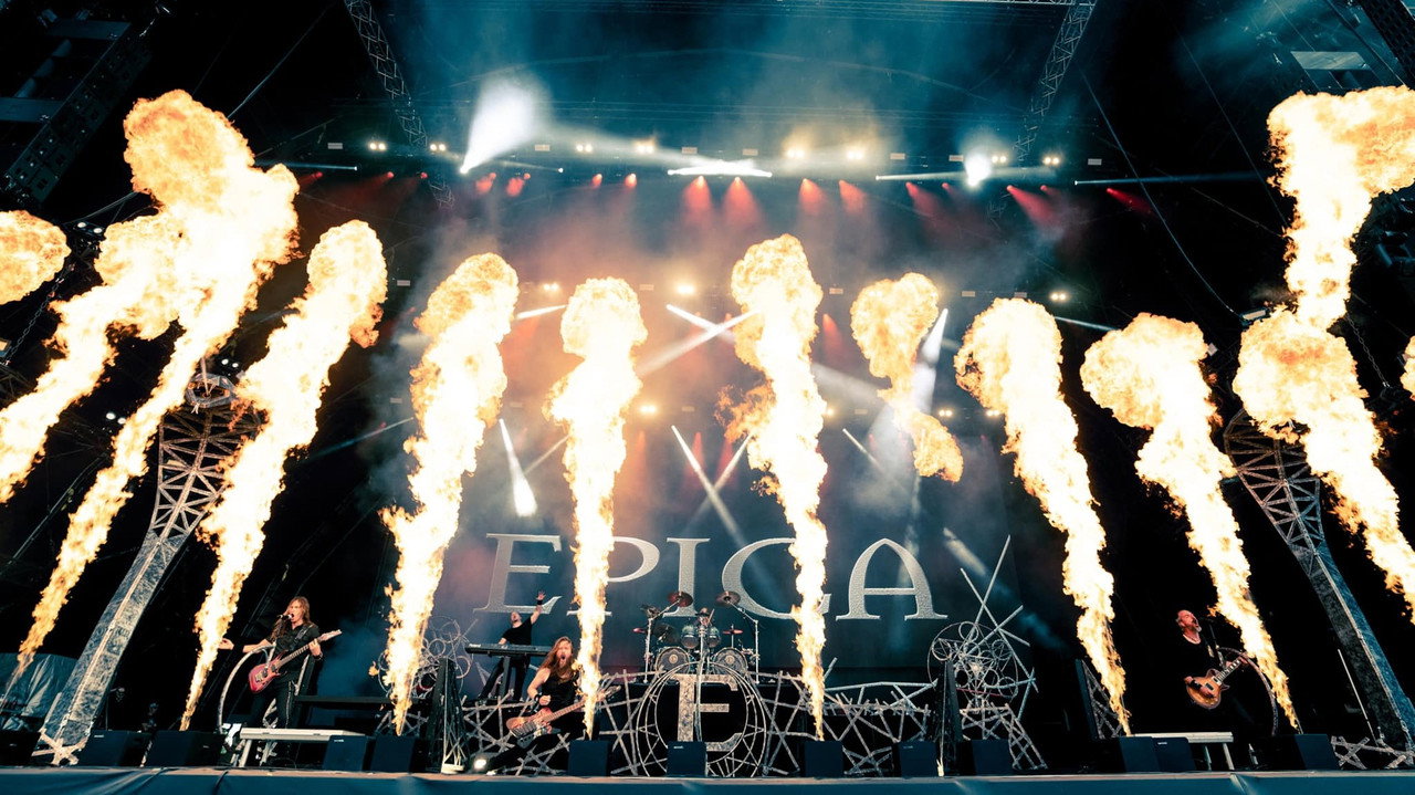Epica - Hellfest 2022 backdrop