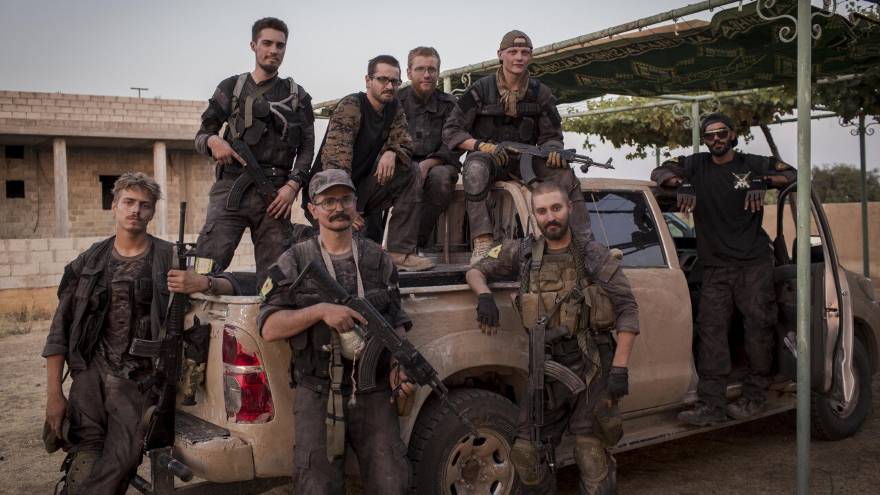 Foreign Volunteers: In the Hell of Raqqa backdrop