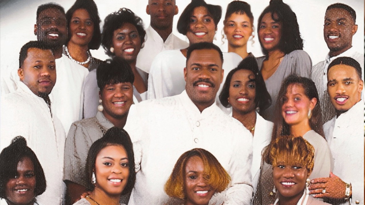 The New Life Community Choir Featuring John P. Kee: Show Up! backdrop