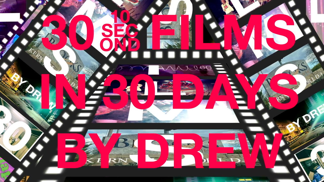 30 10-Second Films in 30 Days backdrop