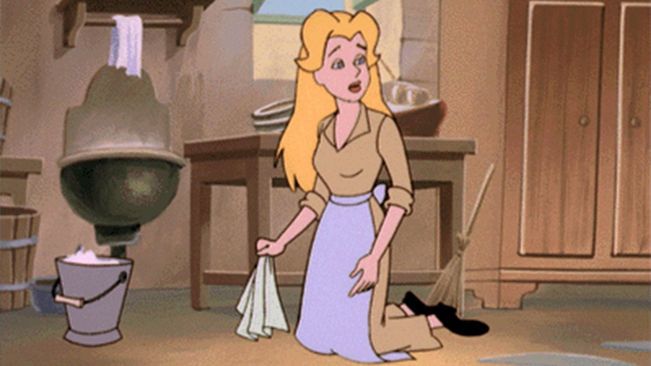 Cinderella backdrop