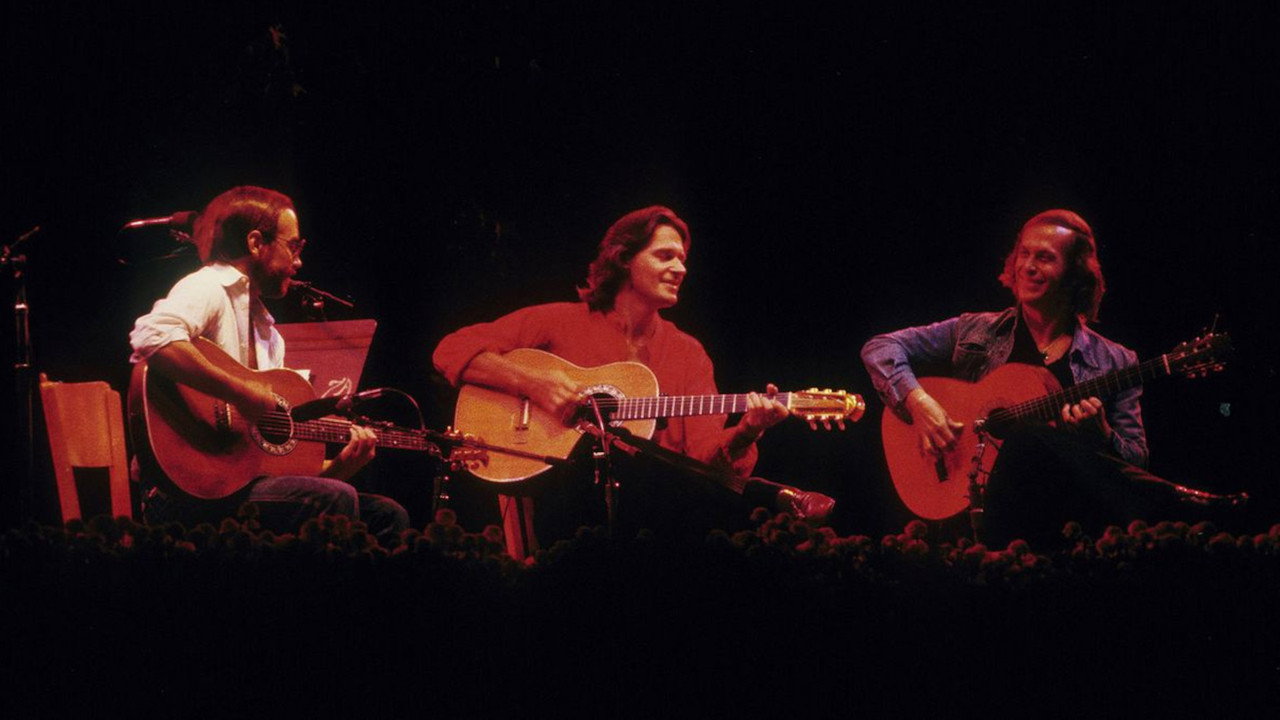 Al Di Meola, John McLaughlin, Paco De Lucia - Friday Night in San Francisco backdrop