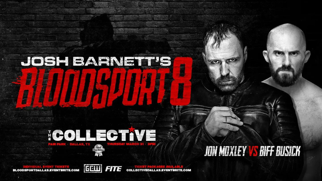 GCW Josh Barnett's Bloodsport 8 backdrop