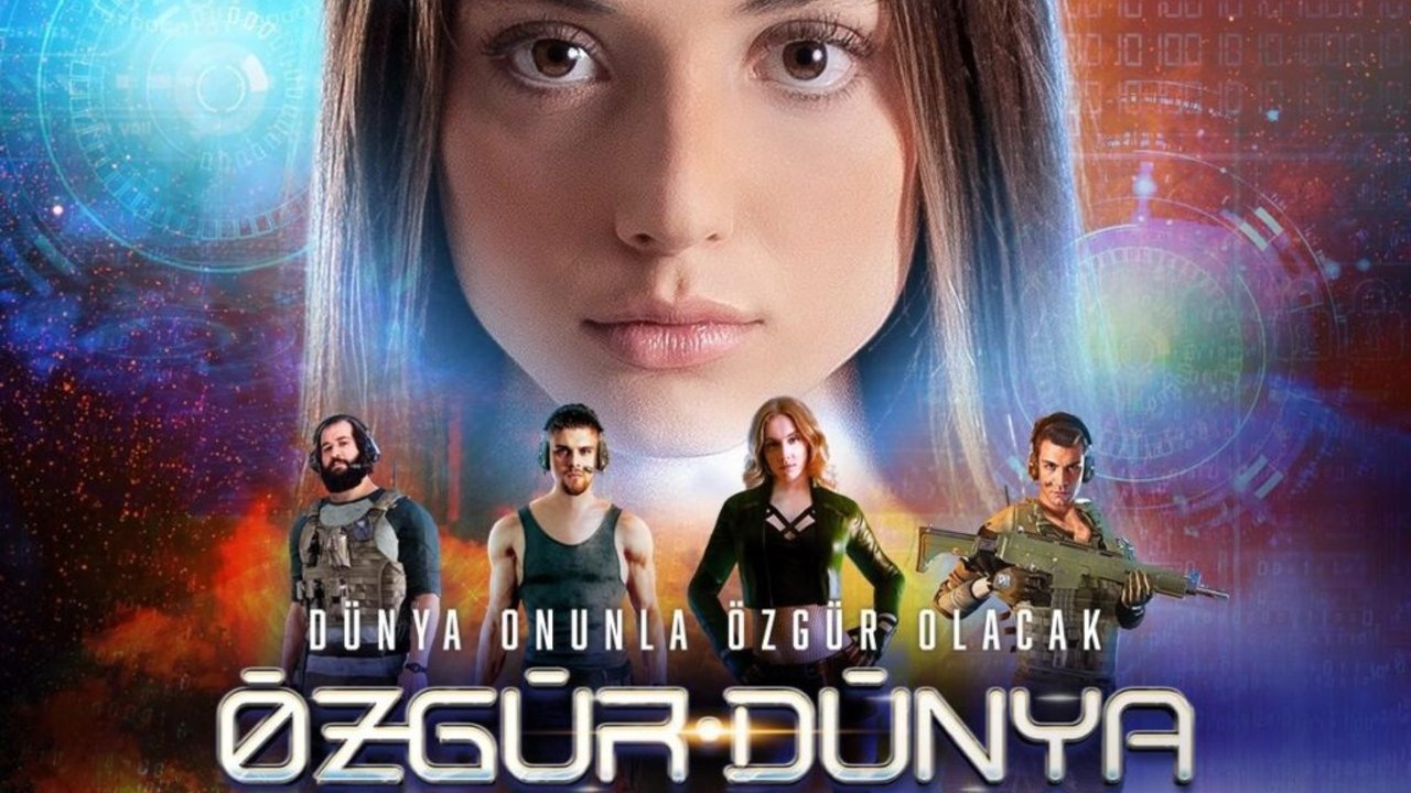 Özgür Dünya backdrop