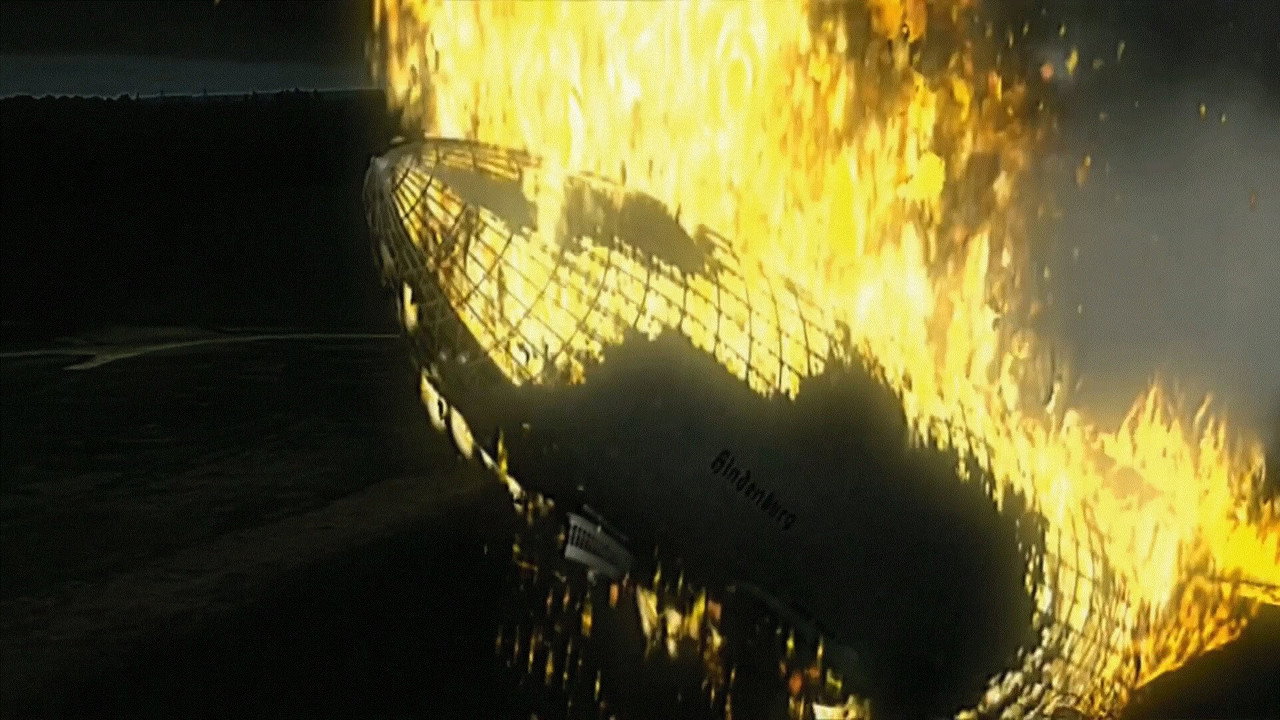 Hindenburg backdrop